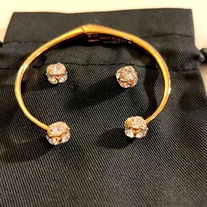 KS earrings & bracelet set